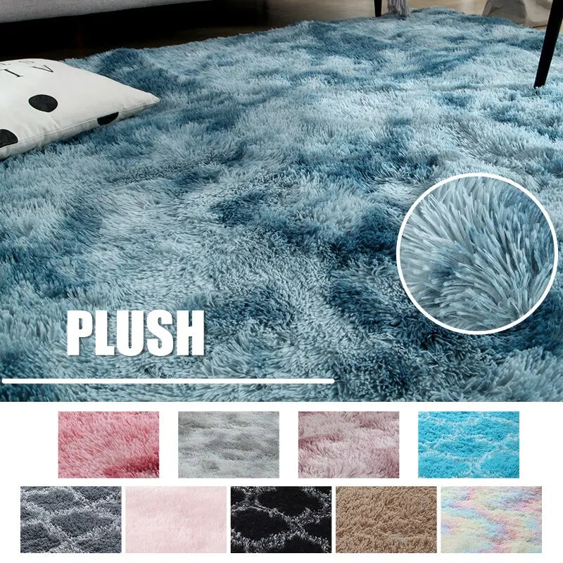 Plush Carpet Living Room Rug